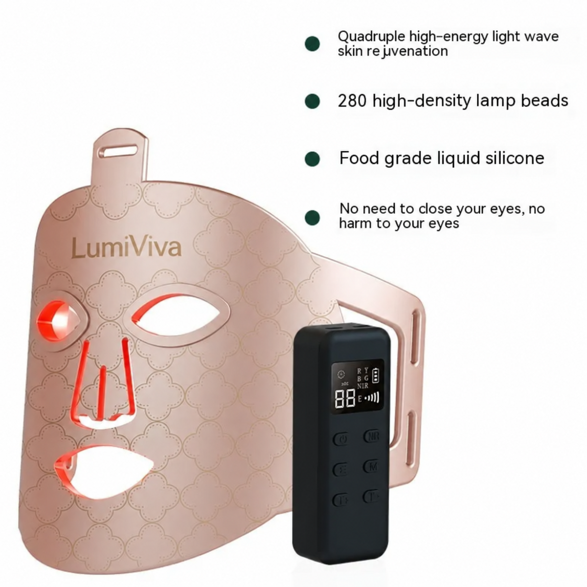 LumiViva Radiance LED Therapy Mask